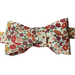 Harvest Liberty Cotton Floral Bow Tie Made in Canada
