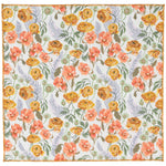 Ollie Rose Floral Cotton Pocket Square Made in Canada