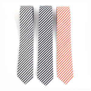 Deckhand Stripe Seersucker Necktie