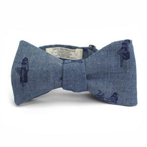Vintage Pin Up Girl Bow Tie