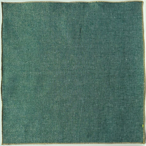 Shimmer Minty Green Woven Cotton Pocket Square