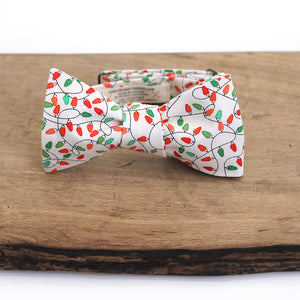 Christmas Lights Bow Tie