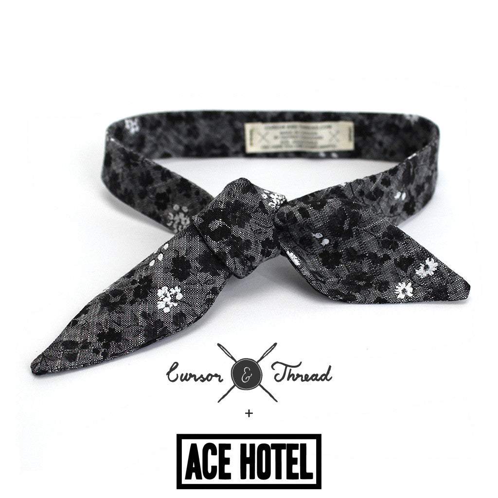 ACE Hotel Barnett Floral French Knot Bow Tie