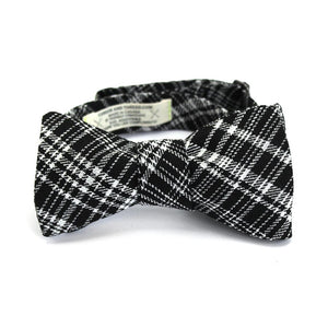 General Plaid Bow Tie