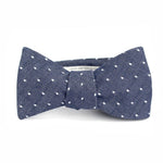 Henry Chambray Polka Dot Bow Tie - 3 Colours Available