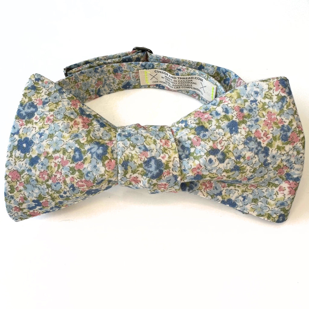 Nantes Floral Japanese Cotton Bow Tie