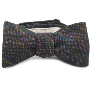 Metallic Cotton Linen Bow Tie Made in Canada