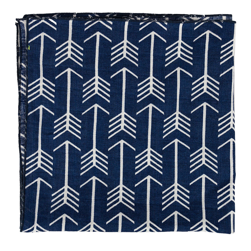 Navy Arrow Bandana