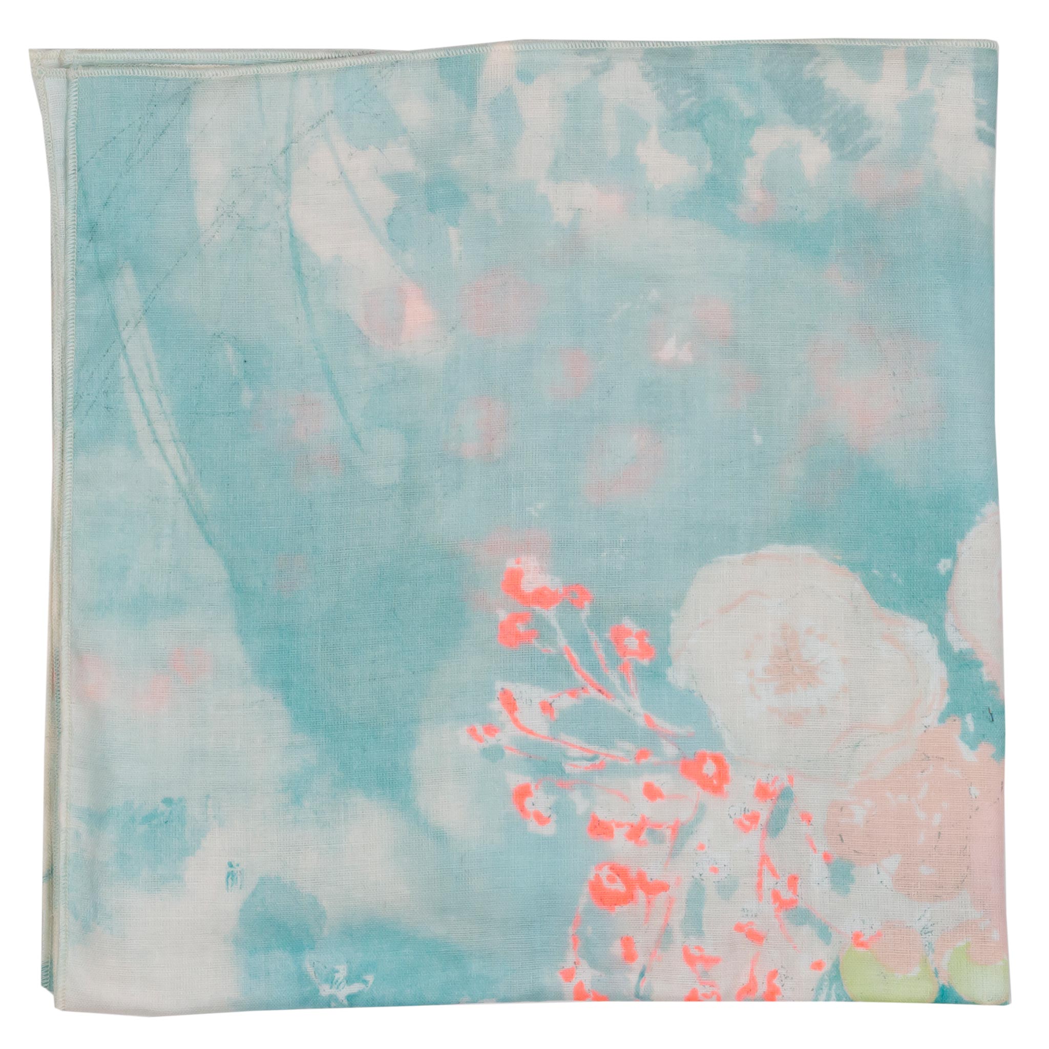 Japanese cotton blossom bandana made in Canada