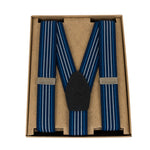 Blue Suspenders Made in Canada