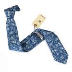Doulton Blue Floral Necktie