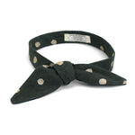 Glow Polka Dot French Knot Bow Tie