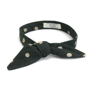 Glow Polka Dot French Knot Bow Tie
