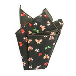 Clay Butterfly Cotton Pocket Square