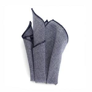 Harrison Herringbone Pocket Square