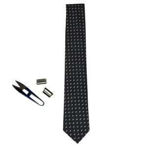 Infiniti Black & White Necktie