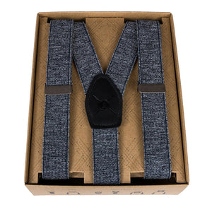 Black Casual Suspenders