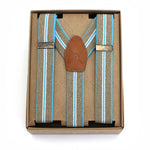 Oliver 1" Arctic Blue Suspenders