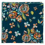 Rosa Turquoise Cotton Bandana Made in Canada