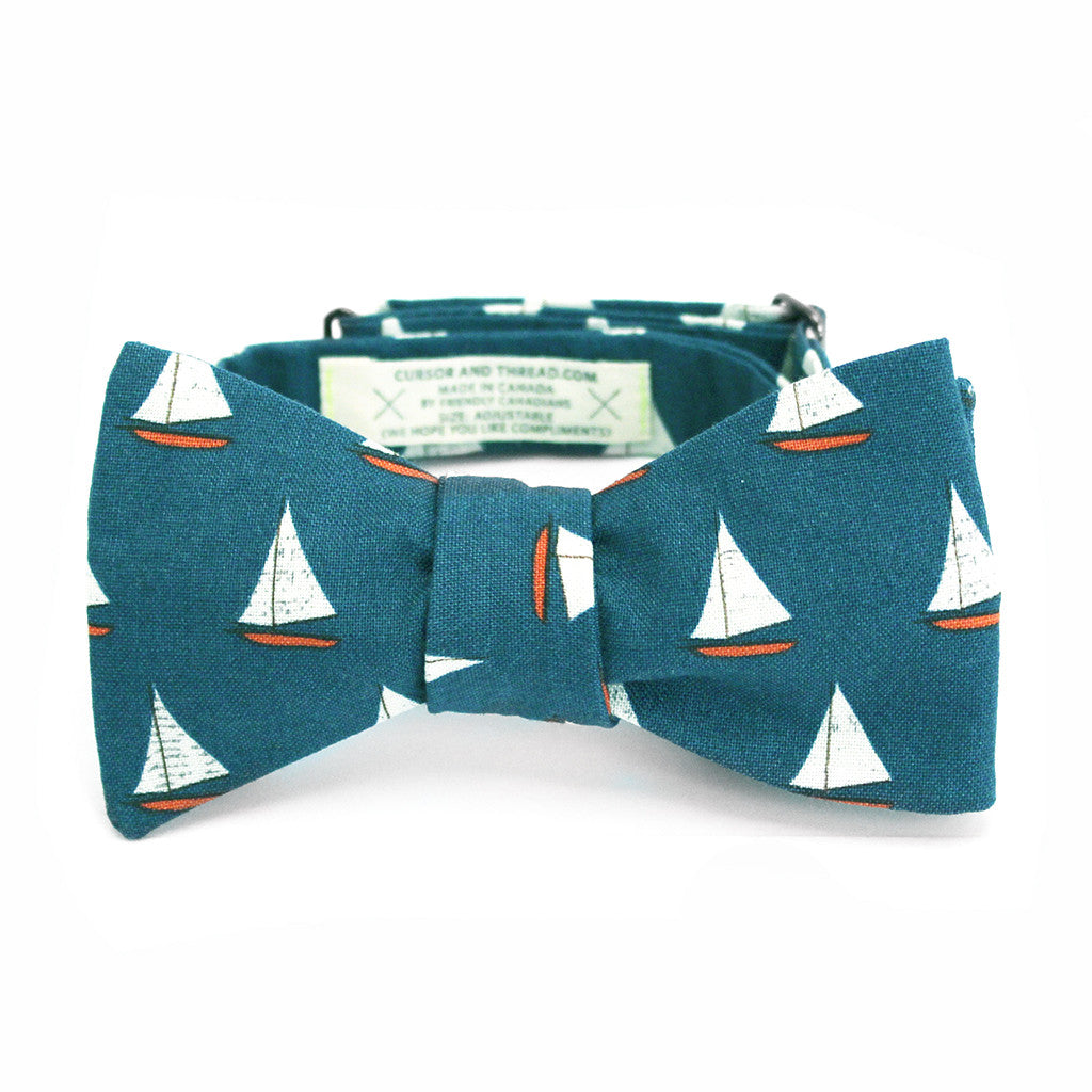 Tack Sailboat Bow Tie