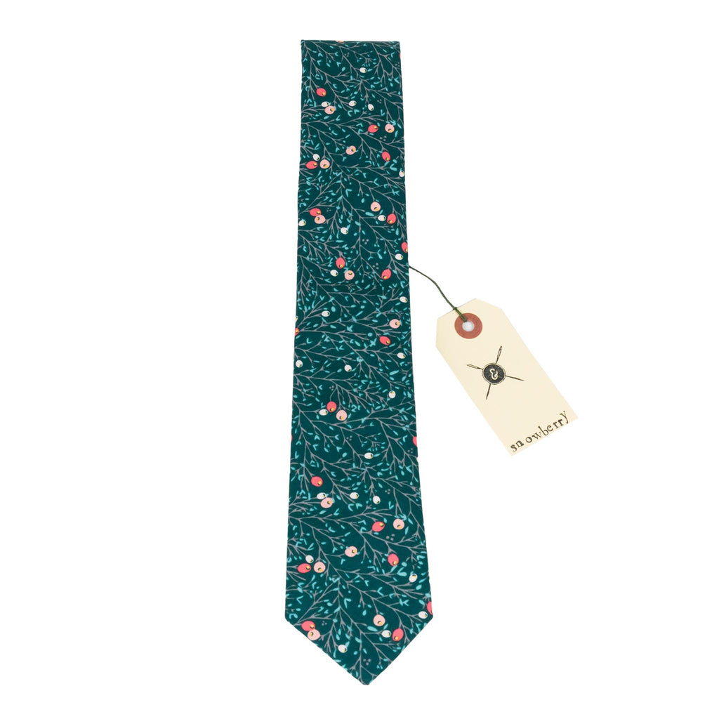 Snowberry Cotton Necktie Made in Canada