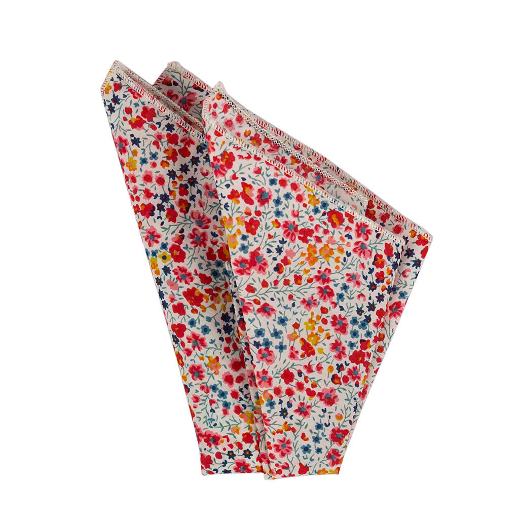 Floral Pocket Square made in Canada